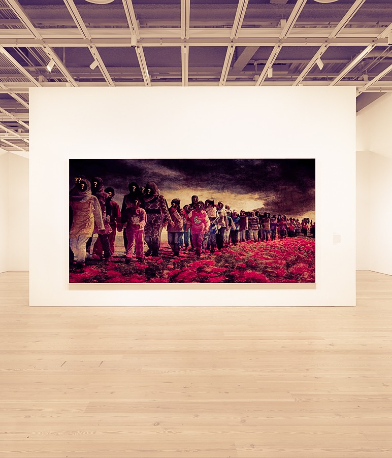  From where to where painting by Thomas Dellert